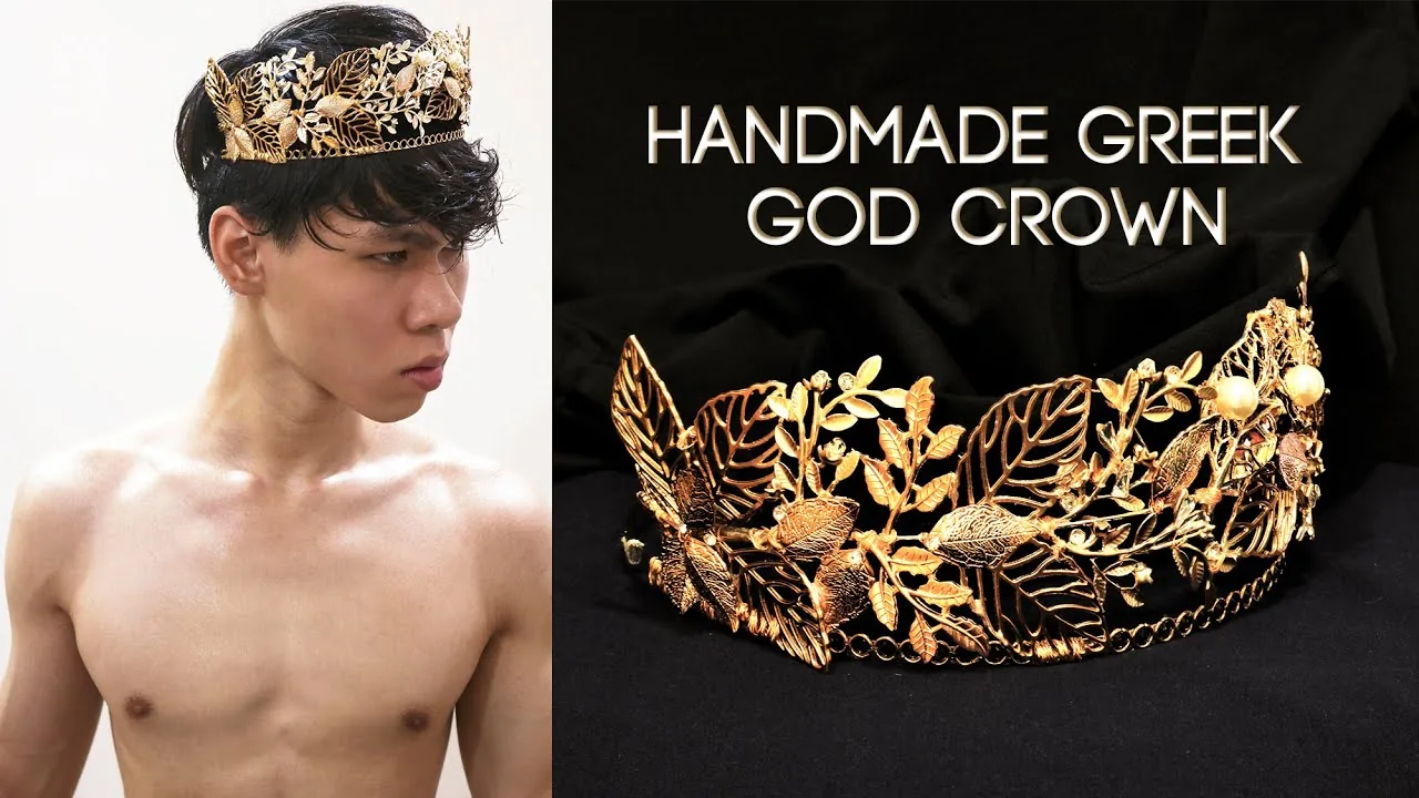 Gold leaf crown
