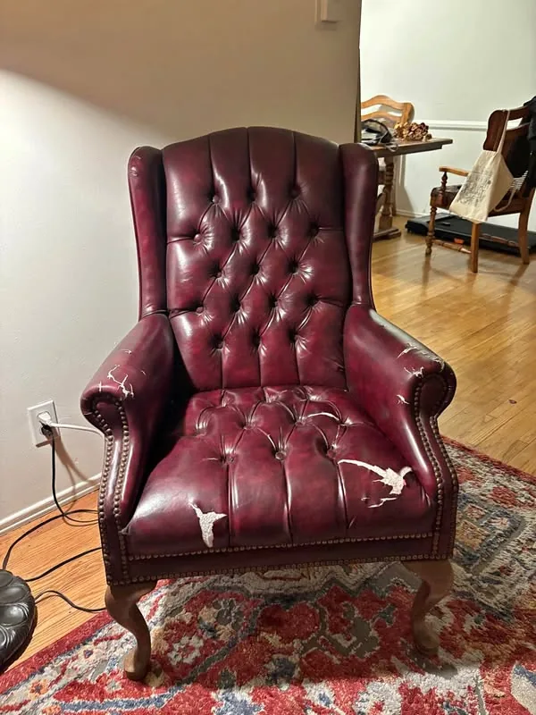 Tufted wingback