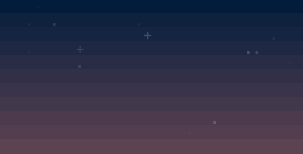 stars lighting one at a time in the night sky as items are finished